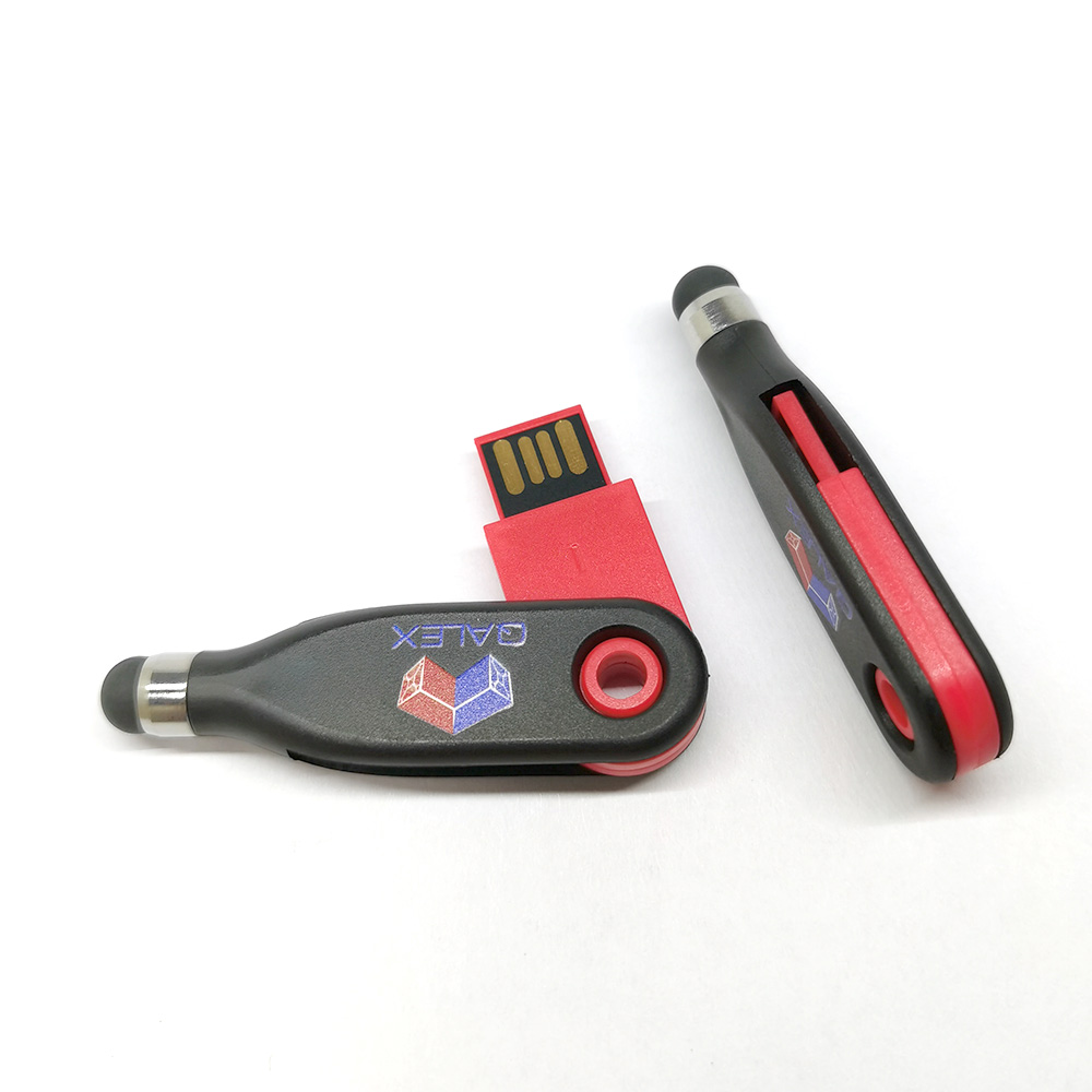 Stylus Swivel USB Flash Drive