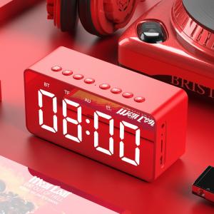 3 in 1 Mirror Alarm Clock Bluetooth Speaker