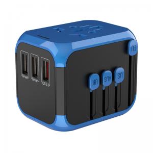 Travel USB charger adapter with QC3.0 fast charging