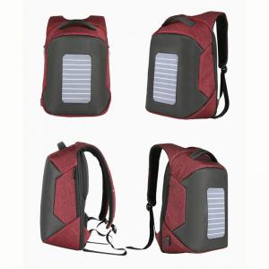 color mixing oxford fabric solar backpack