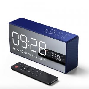 Desktop Alarm Clock Bluetooth Speaker