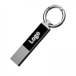 Keychain USB Stick with LED Logo