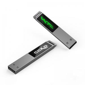 Metal USB Stick with LED Logo